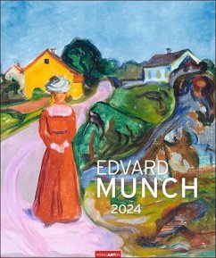 Edvard Munch Edition Kalender 2024. Kunstkalender im Großformat mit Werken des berühmten norwegischen Künstlers. Wand-Kalender für Kunstliebhaber des Expressionismus. 46x55 cm - Edvard Munch Edition Kalender 2024. Kunstkalender im Großformat mit Werken des berühmten norwegischen Künstlers. Wand-Ka