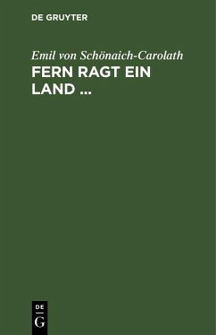 Cover Fern ragt ein Land ... (eBook, PDF)