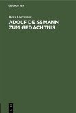 Adolf Deißmann zum Gedächtnis (eBook, PDF)