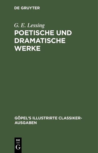 Poetische und dramatische Werke (eBook, PDF)