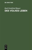 Des Volkes Leben (eBook, PDF)