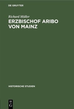 Cover Erzbischof Aribo von Mainz (eBook, PDF)