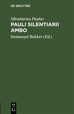 Cover Pauli Silentiarii Ambo (eBook, PDF)