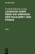 Gotthold Ephraim Lessing: Laokoon oder... - Bild 1