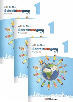 ABC der Tiere 1 Neubearbeitung - Schreiblehrgang Grundschrift, Teil A, B und C - Kuhn, Klaus;Hahn, Mareike;Mrowka-Nienstedt, Kerstin