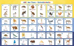 ABC der Tiere 1 Neubearbeitung - Schreibtabelle, VPE 10, 10 Teile - Kuhn, Klaus;Hahn, Mareike;Mrowka-Nienstedt, Kerstin