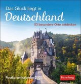 Das Glück liegt in Deutschland Postkartenkalender 2024