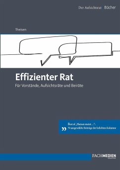 Effizienter Rat - Theisen, Manuel R.