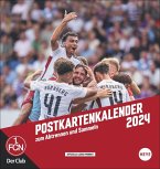 1. FC Nürnberg Kalender 2024. Fußball-Kalender für den Schreibtisch oder die Wand: Kleiner Postkarten-Fotokalender zum Sammeln und Verschicken. Toller FCN-Fanartikel für jeden Nürnberg-Fan!