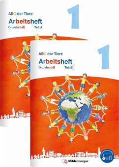 ABC der Tiere 1 Neubearbeitung - Arbeitsheft Grundschrift, Teil A und B - Kuhn, Klaus;Hahn, Mareike;Mrowka-Nienstedt, Kerstin