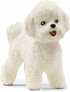 Schleich 13963 - Farm World, Bichon Frisé, Hund, Tierfigur