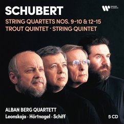 Streichquartette 9 & 10,12-15,Forellenquintett - Alban Berg Quartett/Leonskaja/Schiff/Hörtnagel
