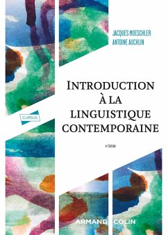 Introduction à la linguistique contemporaine - 4e éd. (eBook, ePUB) - Auchlin, Antoine; Moeschler, Jacques