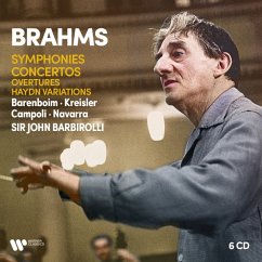 Brahms:Sämtliche Sinfonien & Konzerte - Barbirolli,Sir John/Wp/Pol/Lpo/Hom/Barenboim