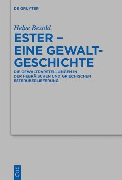 Cover Ester - eine Gewaltgeschichte (eBook, PDF)