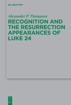 Cover Recognition and the Resurrection Appearances of Luke 24 (eBook, ePUB)