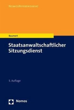 Staatsanwaltschaftlicher Sitzungsdienst - Baumert, Wolf-Tilman