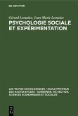 Psychologie sociale et expérimentation (eBook, PDF) Psychologie sociale et expérimentation (eBook, PDF)