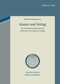 Kanon und Verlag (eBook, PDF)