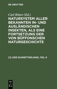 Der Schmetterlinge, Teil 9 (eBook, PDF)