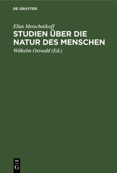 Cover Studien über die Natur des Menschen (eBook, PDF)