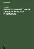Quellen und Methodik der Romanischen Philologie (eBook, PDF)