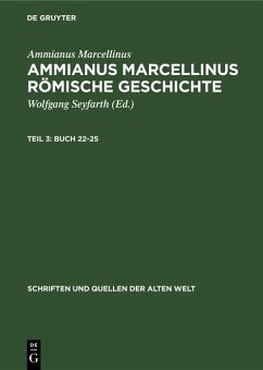 Buch 22-25 (eBook, PDF) - Marcellinus, Ammianus