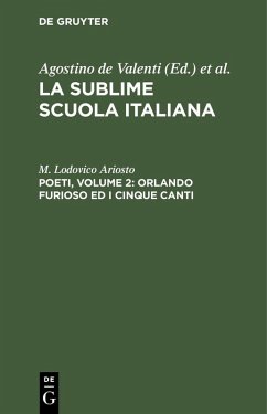 Cover Poeti, Volume 2: Orlando furioso ed i cinque canti (eBook, PDF)
