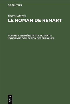 Cover Première partie du texte: L'ancienne collection des branches (eBook, PDF)