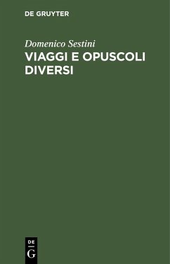 Cover Viaggi e opuscoli diversi (eBook, PDF)