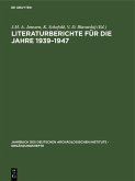 Literaturberichte für die Jahre 1939-1947 (eBook, PDF) Literaturberichte für die Jahre 1939-1947 (eBook, PDF)