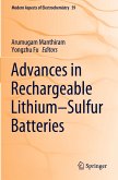 Advances in Rechargeable Lithium¿Sulfur Batteries