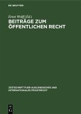 Beiträge zum Öffentlichen Recht (eBook, PDF)