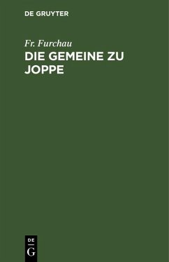 Cover Die Gemeine zu Joppe (eBook, PDF)