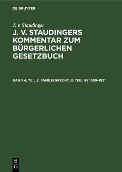 Cover Familienrecht, II. Teil: §§ 1589-1921 (eBook, PDF)