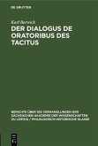 Der Dialogus de oratoribus des Tacitus (eBook, PDF)
