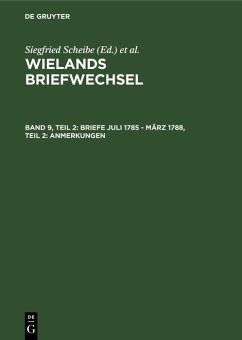 Briefe Juli 1785 - März 1788, Teil 2: Anmerkungen (eBook, PDF)