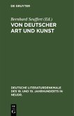 Von deutscher Art und Kunst (eBook, PDF)