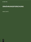 Ernährungsforschung. Band 27, Heft 5 (eBook, PDF)