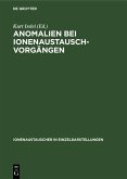 Anomalien bei Ionenaustausch-Vorgängen (eBook, PDF)