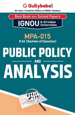 MPA-015 Public Policy and Analysis - Bhandari, Sandeep