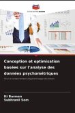 Conception et optimisation basées sur l'analyse des données psychométriques