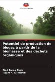 Potentiel de production de biogaz à partir de la biomasse et des déchets organiques