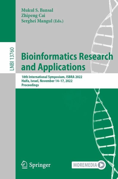Bioinformatics Research and Applications (eBook, PDF) Bioinformatics Research and Applications (eBook, PDF)