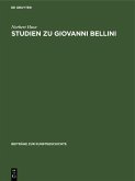 Studien zu Giovanni Bellini (eBook, PDF)