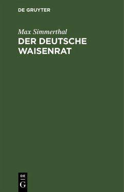 Cover Der Deutsche Waisenrat (eBook, PDF)