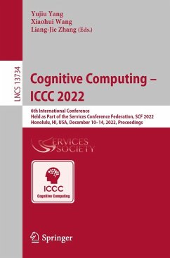 Cognitive Computing - ICCC 2022 (eBook, PDF)