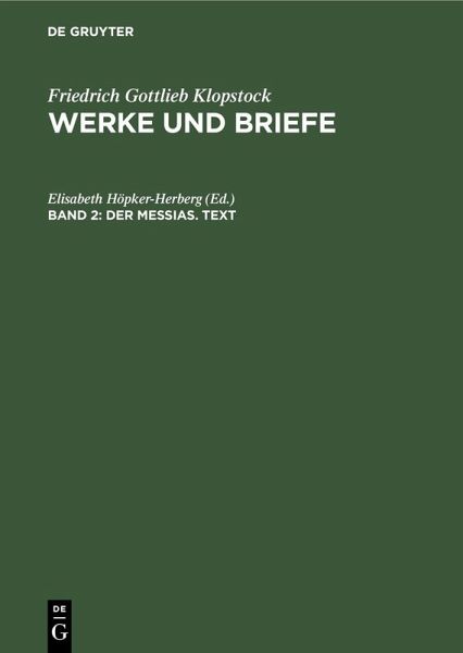 Der Messias. Text (eBook, PDF) Der Messias. Text (eBook, PDF)