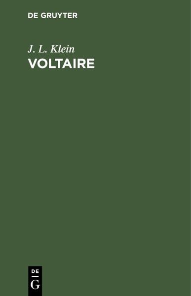 Voltaire (eBook, PDF)