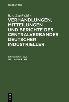Cover Januar 1913 (eBook, PDF)